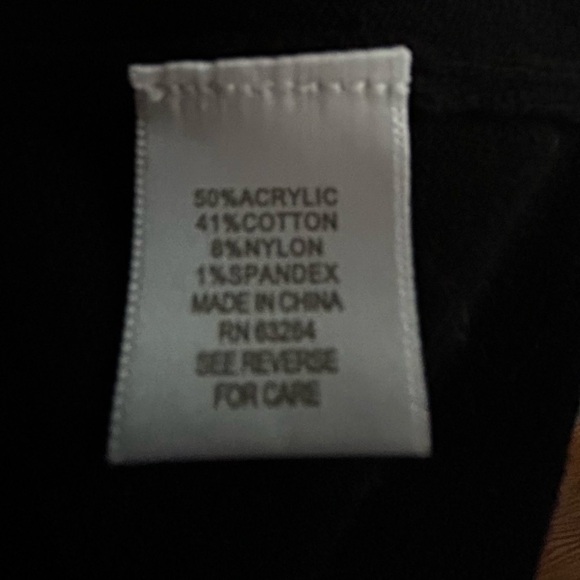 Long sleeve open-front colorblock cardigan - Picture 4 of 5